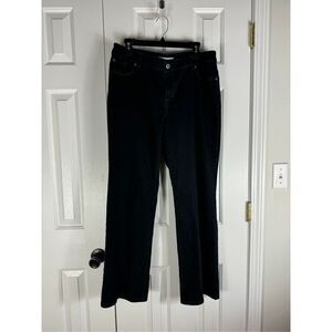 Chicos Womens Black Jeans Size 2 Reg